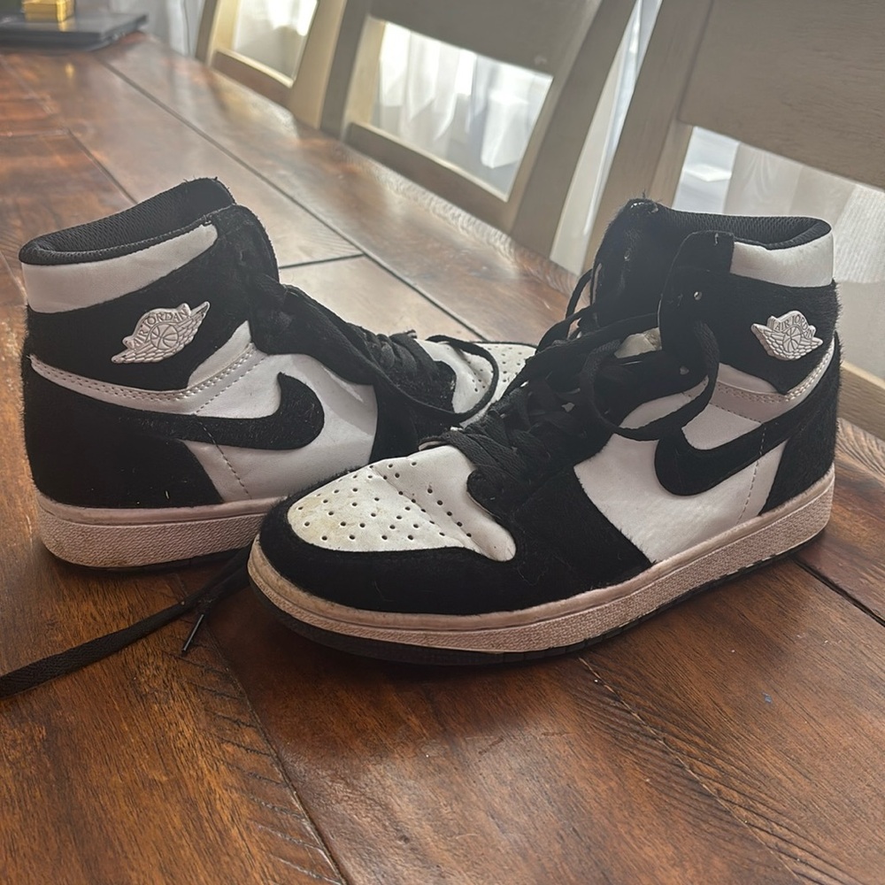 Bike air black and white size 8